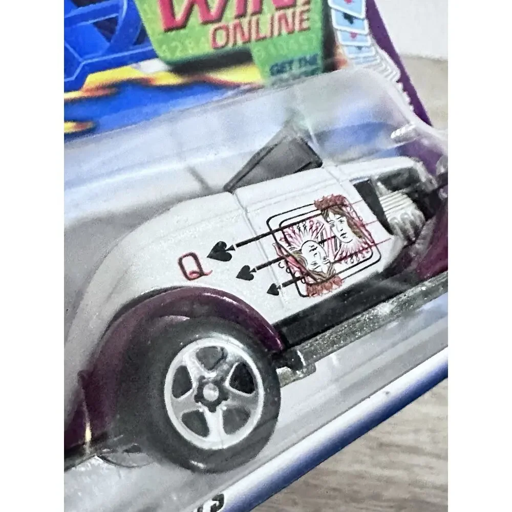 Hot Wheels '33 Ford- Queen Collector No. 074 New On Card 5 Spoke Rims H85